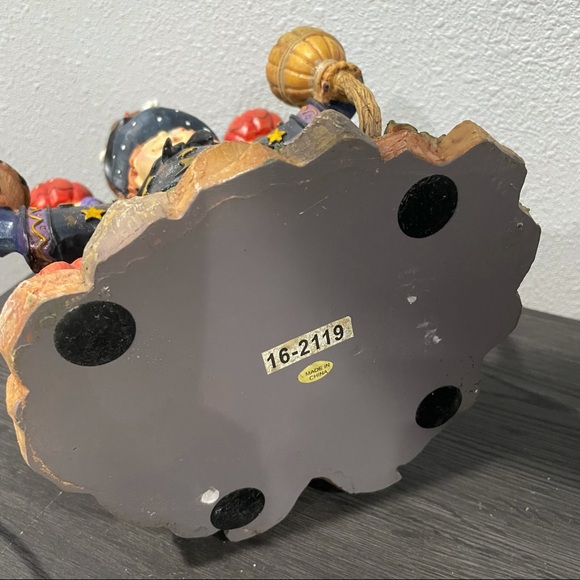 Halloween Totem Candelabra Witch Ghost Spooky Tree - Picture 10 of 10